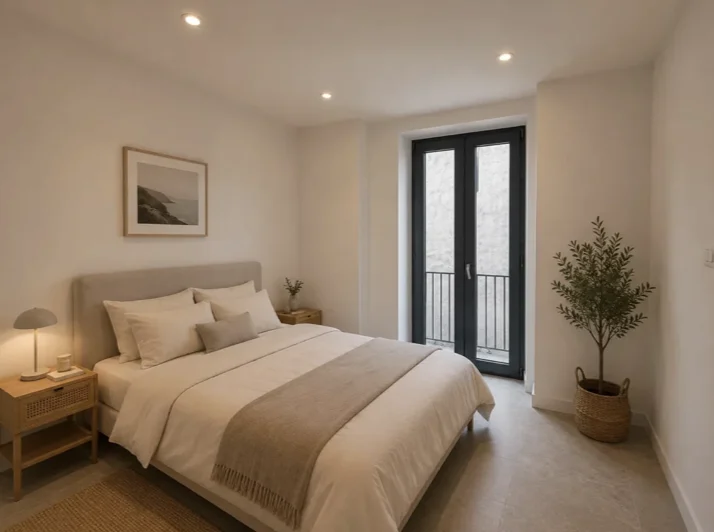 Chambre — 3P 1er étage, La Turbie