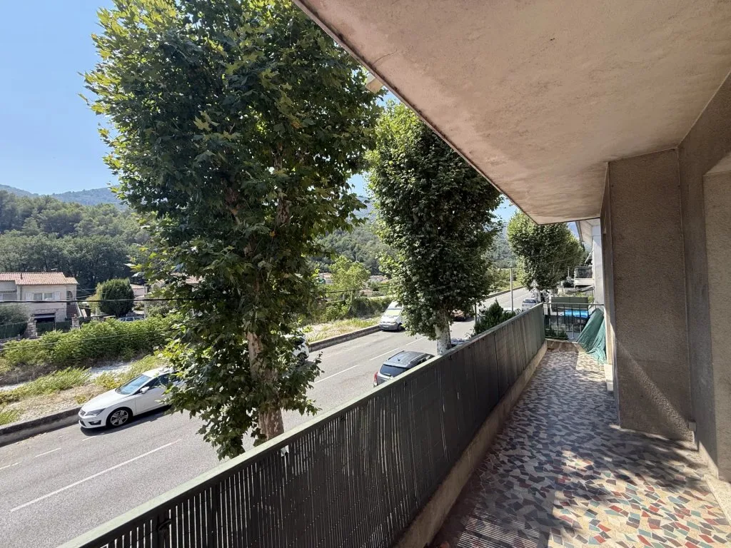 Vue depuis le balcon