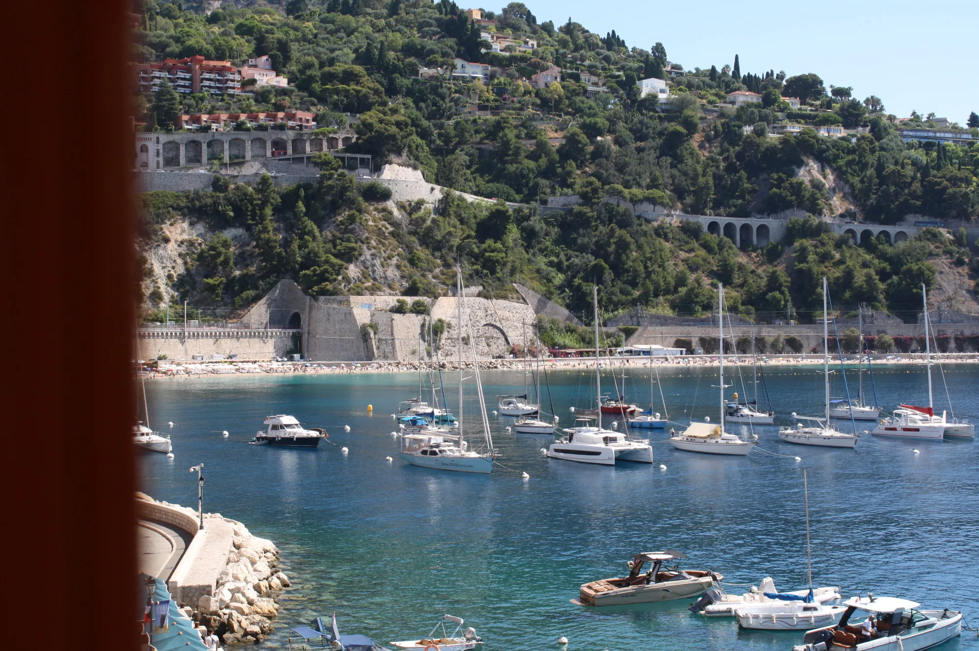 2P sur le port de Villefranche-sur-Mer