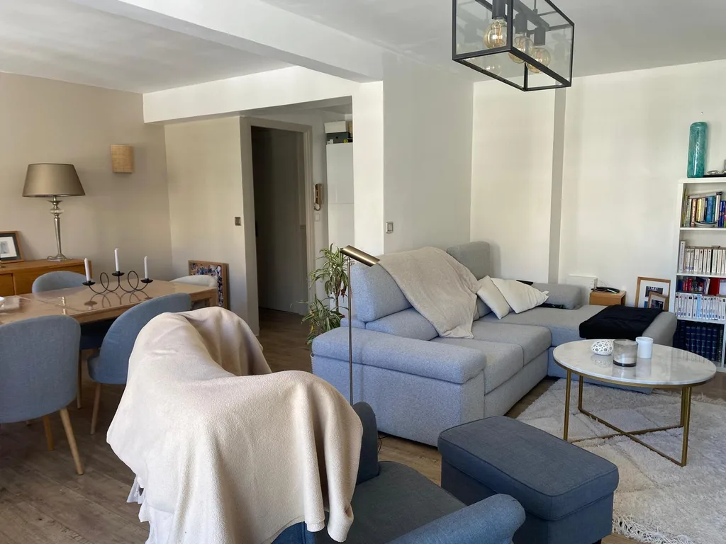 Living room, 3-room apartment, Nice Le Ray