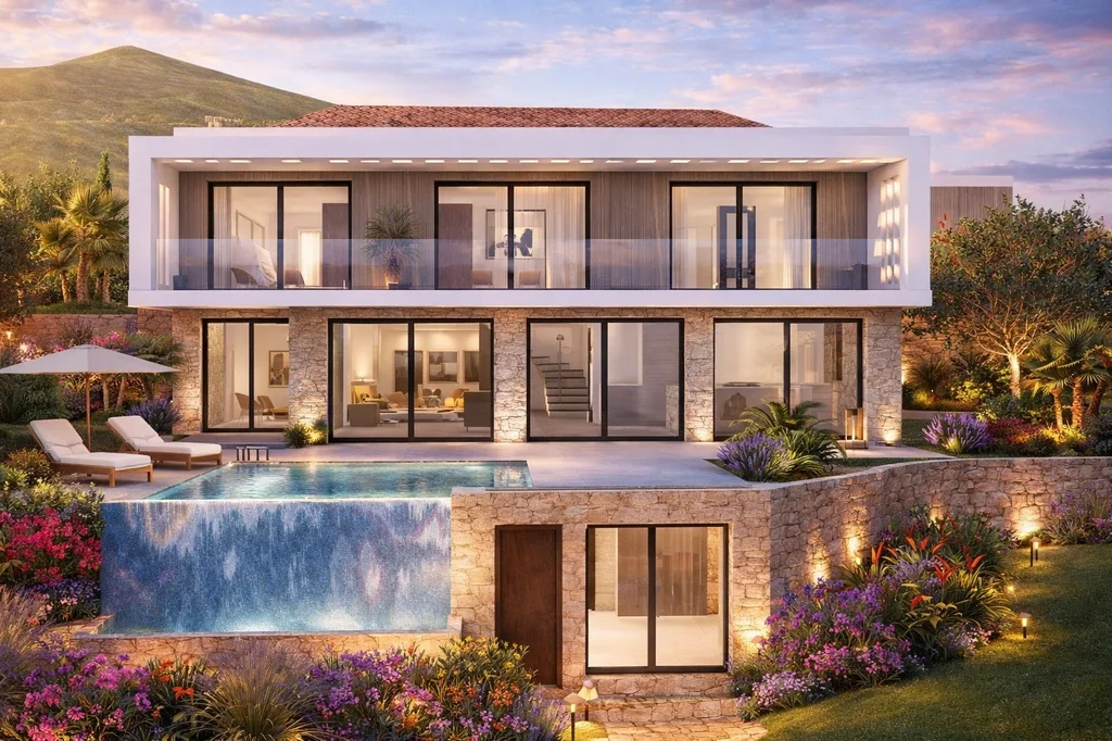 Lotissement de villas à Falicon — 9 lots à bâtir disponibles