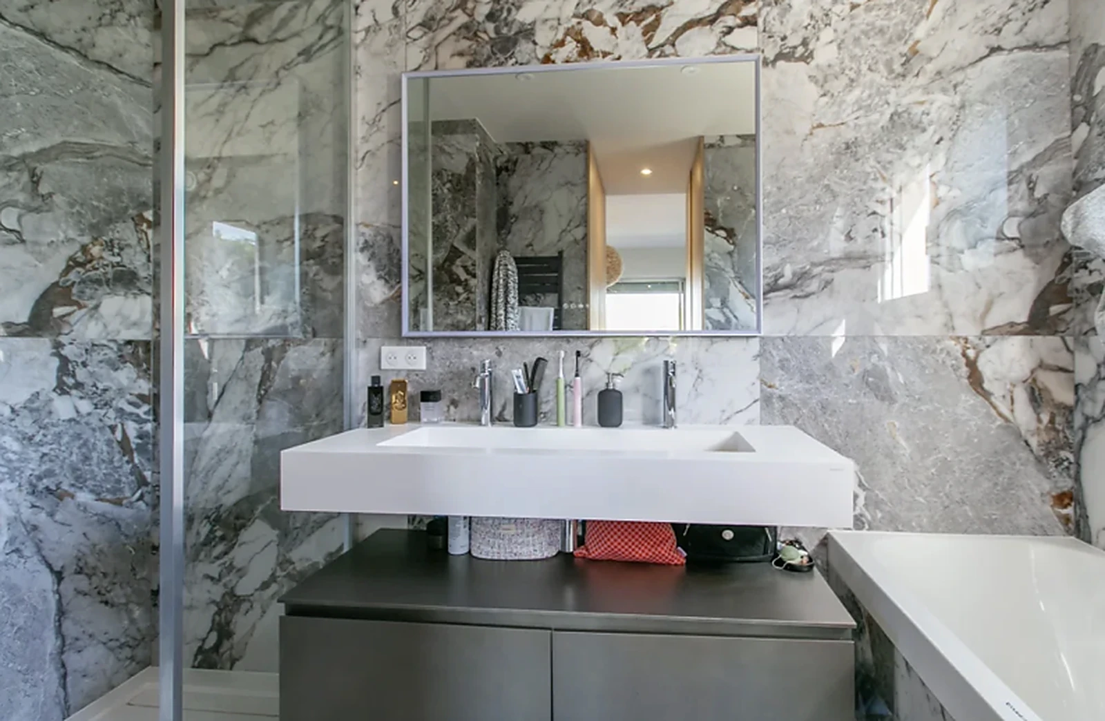 Bagno in marmo