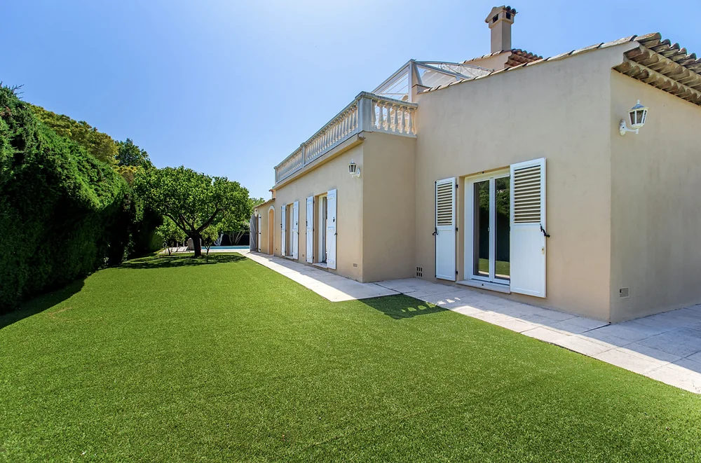 Jardin et terrain plat