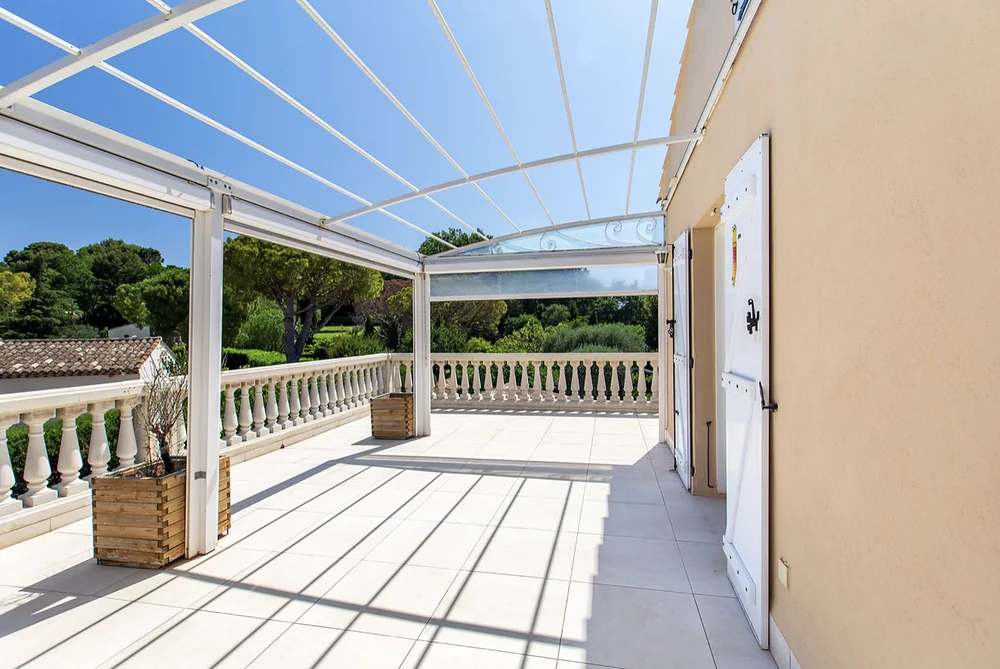 Terrasse couverte